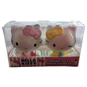 NEW Hello Kitty Salt and Pepper Shakers